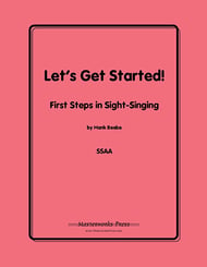 Let's Get Started! Digital File Reproducible PDF cover